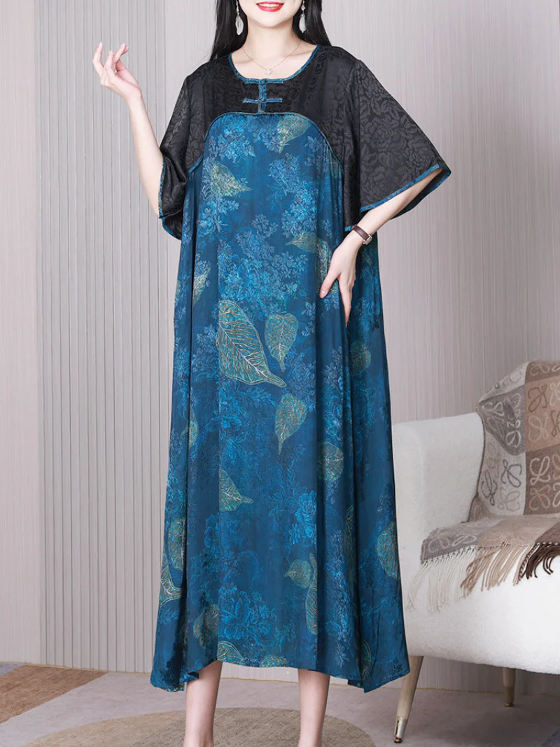 In Your Dreams Round Neck A-line Dress - Image 4