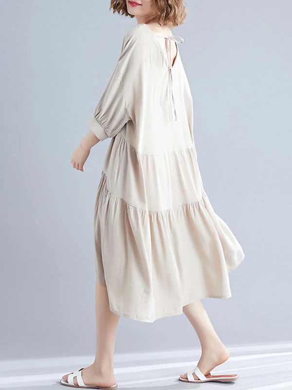 Inspired Spirit Cotton Smock Dress - Image 9