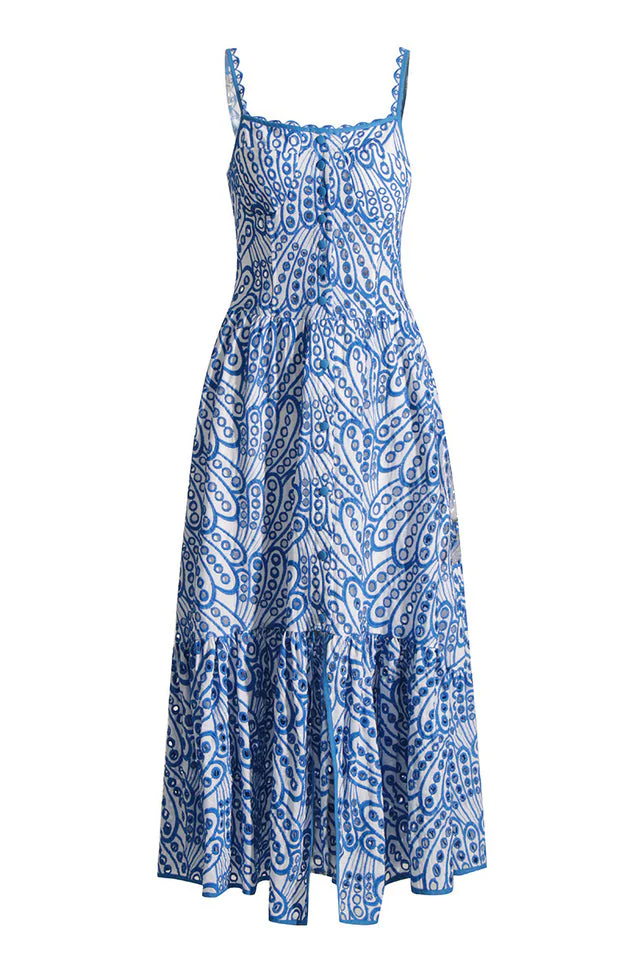Irene Printed Maxi Dress - Image 15