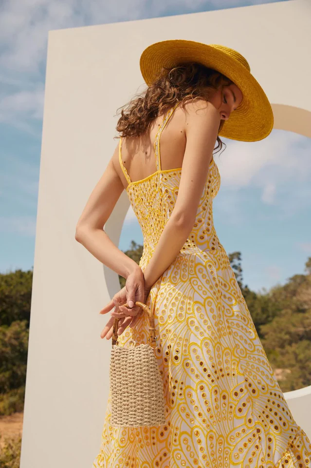 Irene Printed Maxi Dress - Image 4
