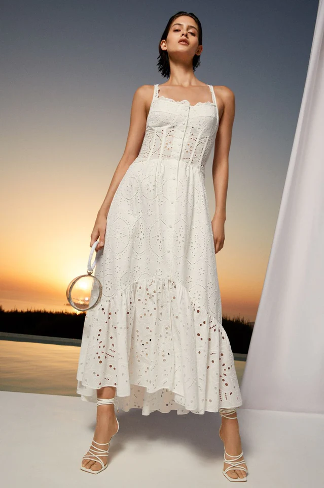 Irene Printed Maxi Dress - Image 5