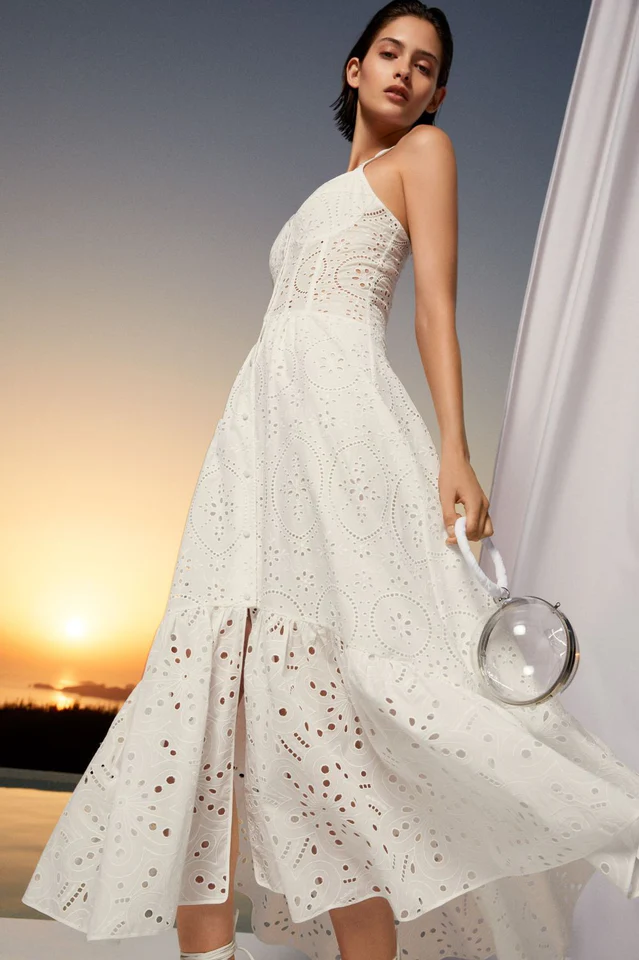 Irene Printed Maxi Dress - Image 6