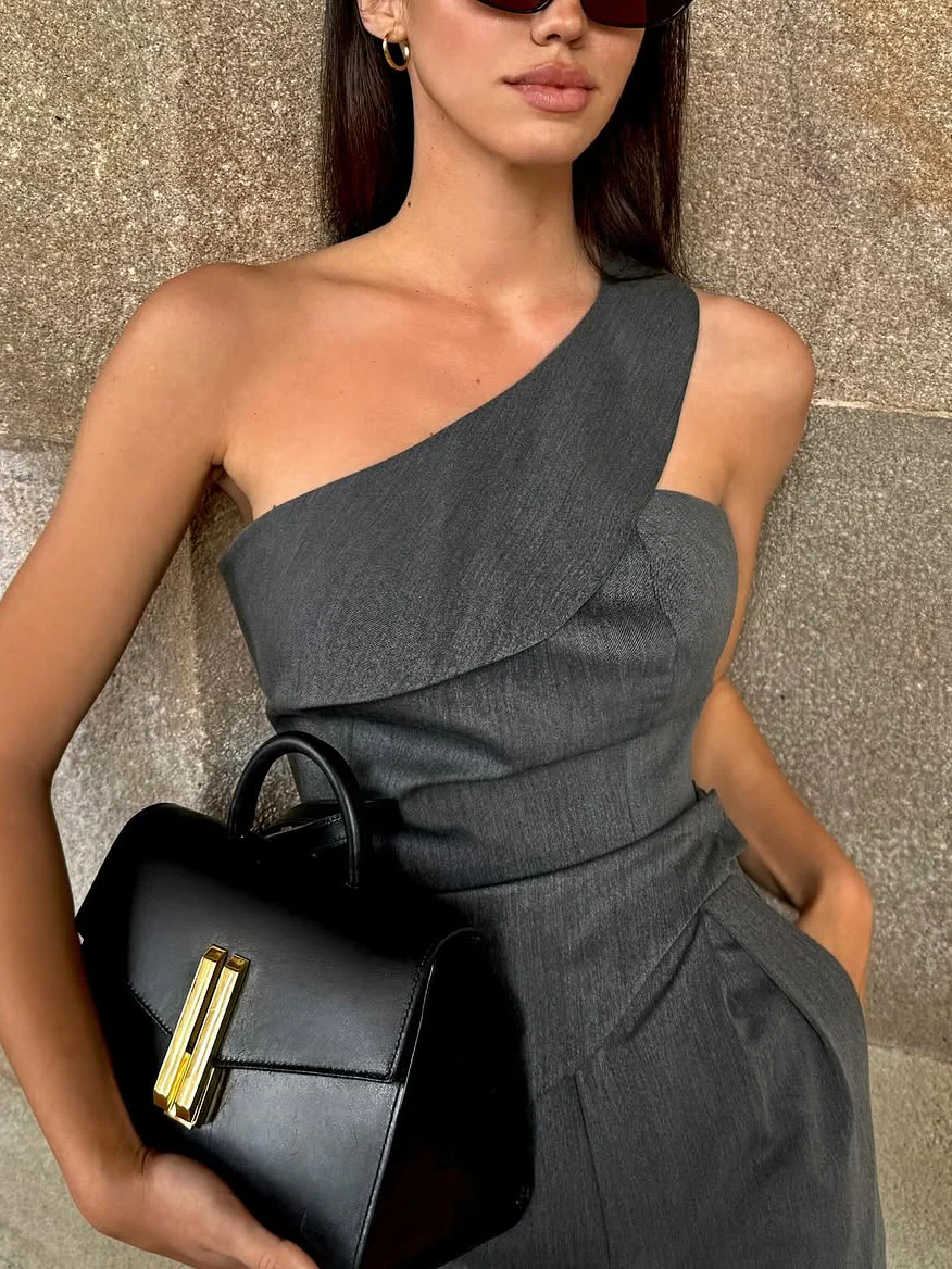 Irregular Vest Two Piece Set - Image 2