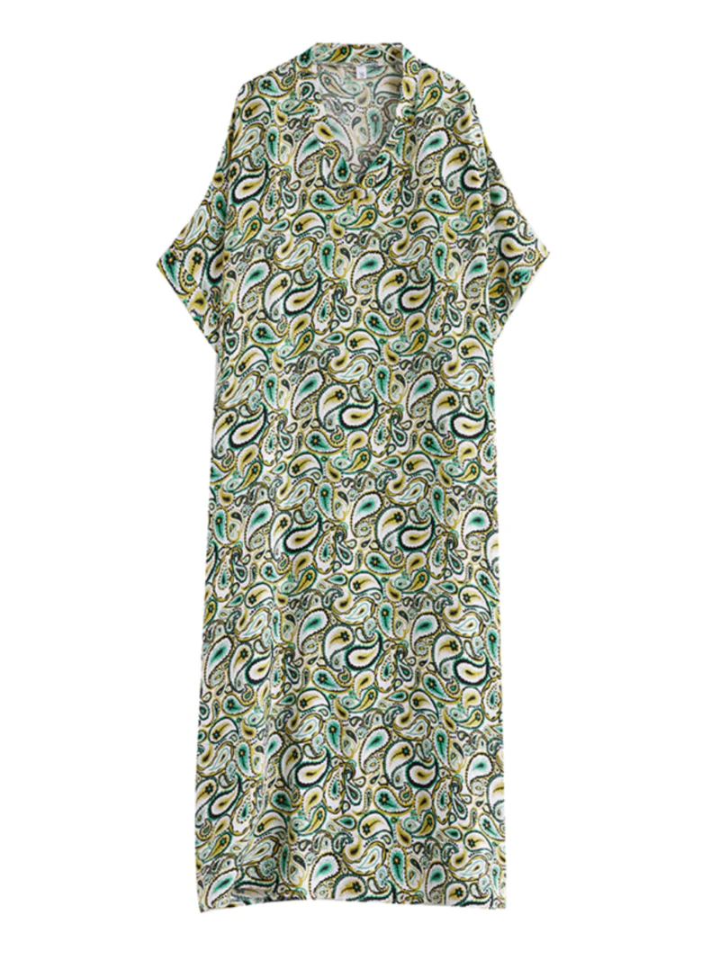 Island Serenity Summer Kaftan Dress - Image 6