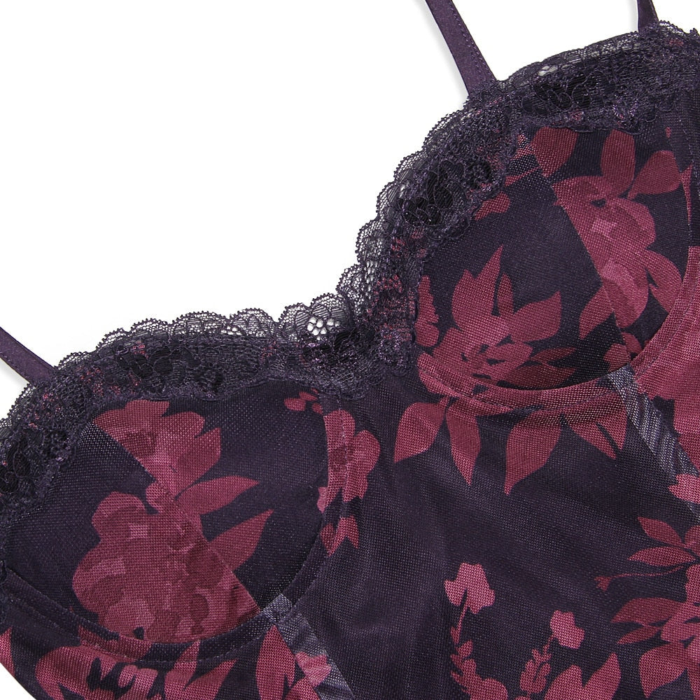 CHINATSU BURGUNDY Lace UP MAXI Dress - Image 6