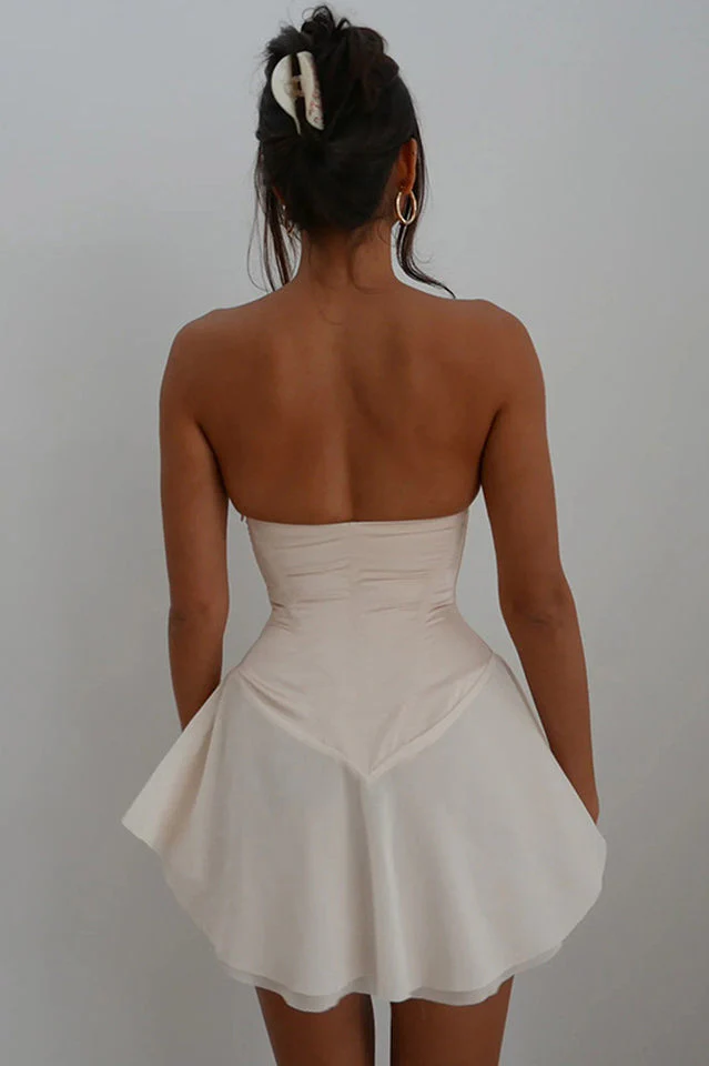 Jacqueline Strapless Corset Mini Dress - Image 7