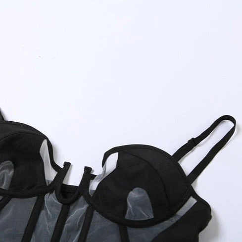 JAKUCHO Mesh STRAPS CORSET - Image 15