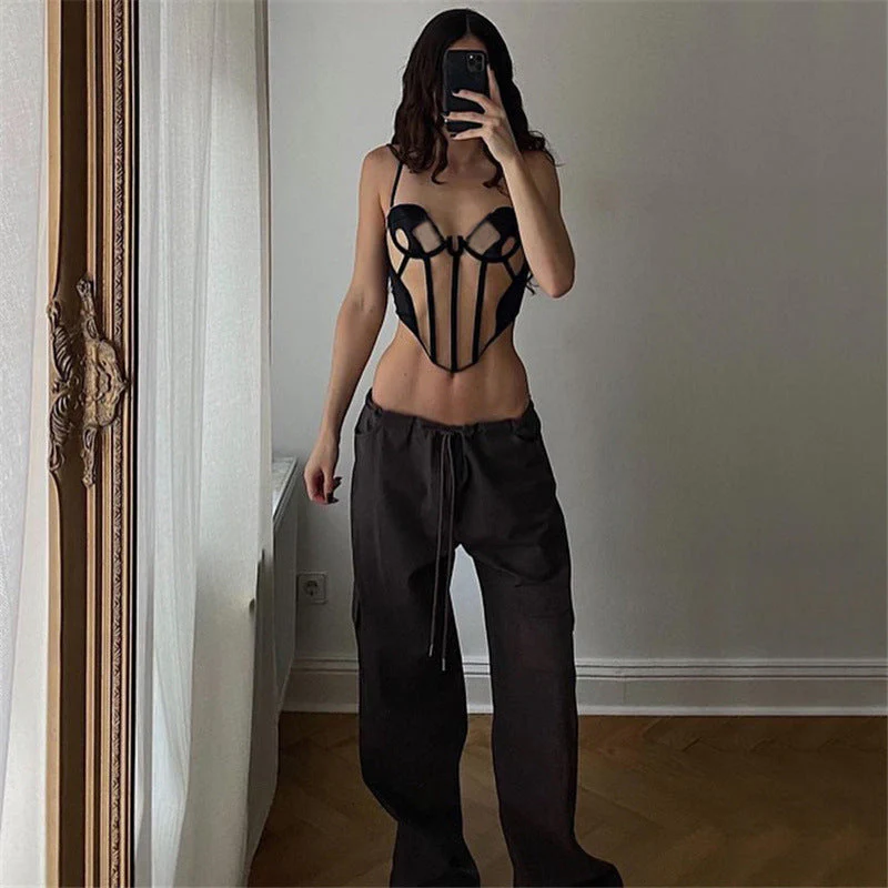 JAKUCHO Mesh STRAPS CORSET - Image 4