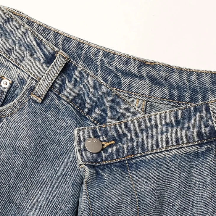 IRREGULAR CLOSURE JEANS - Image 7