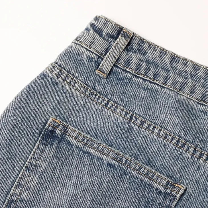 IRREGULAR CLOSURE JEANS - Image 9