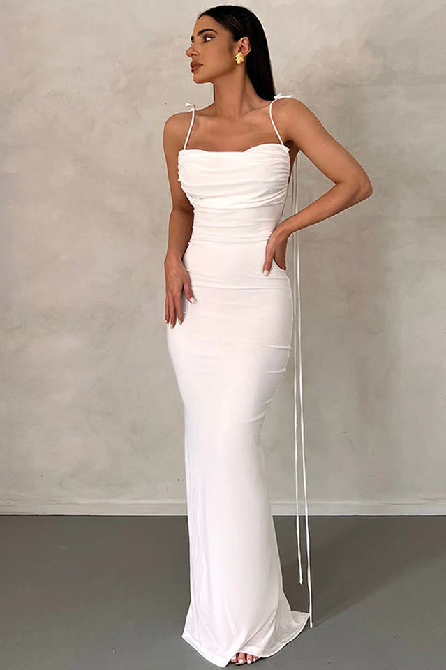Jiani Slip Backless Gown - Image 10