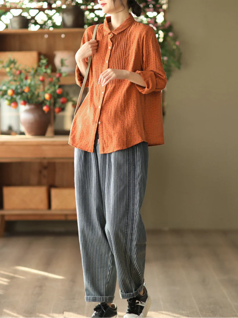Just My Type Cotton Long Sleeves Shirt - Image 6