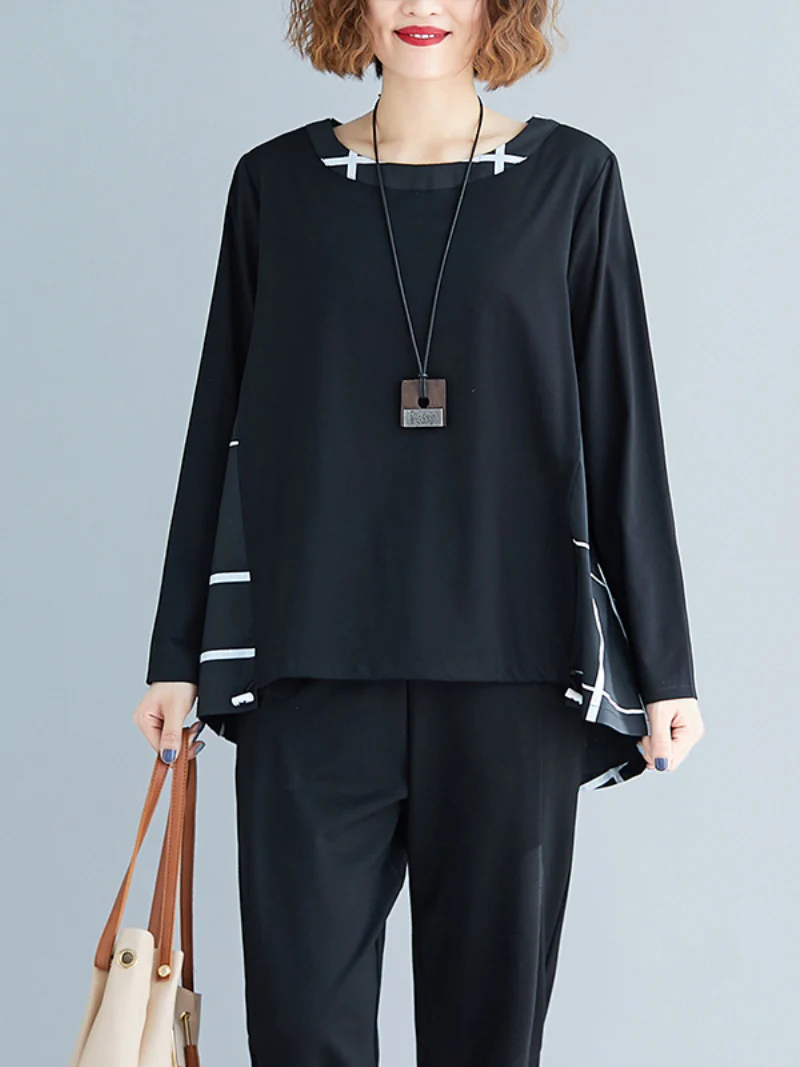 Just My Size Round Neck Cotton Top - Image 6
