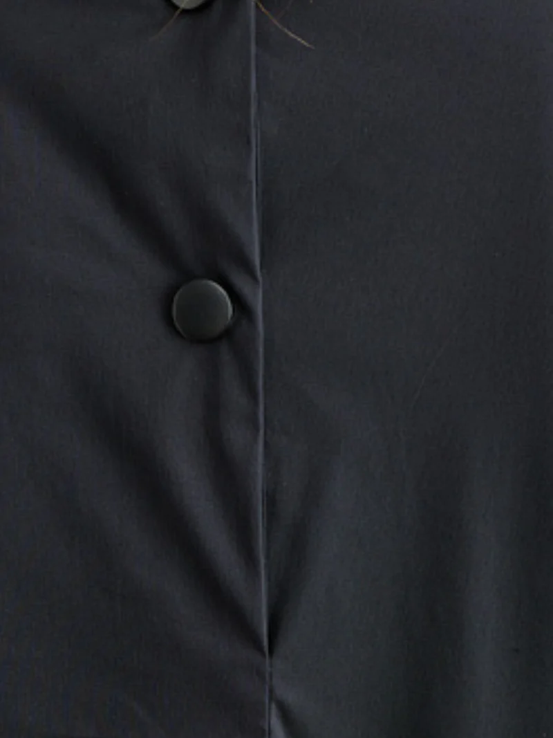 Just My Style Cotton Round Neck Loose A-line Dress - Image 2