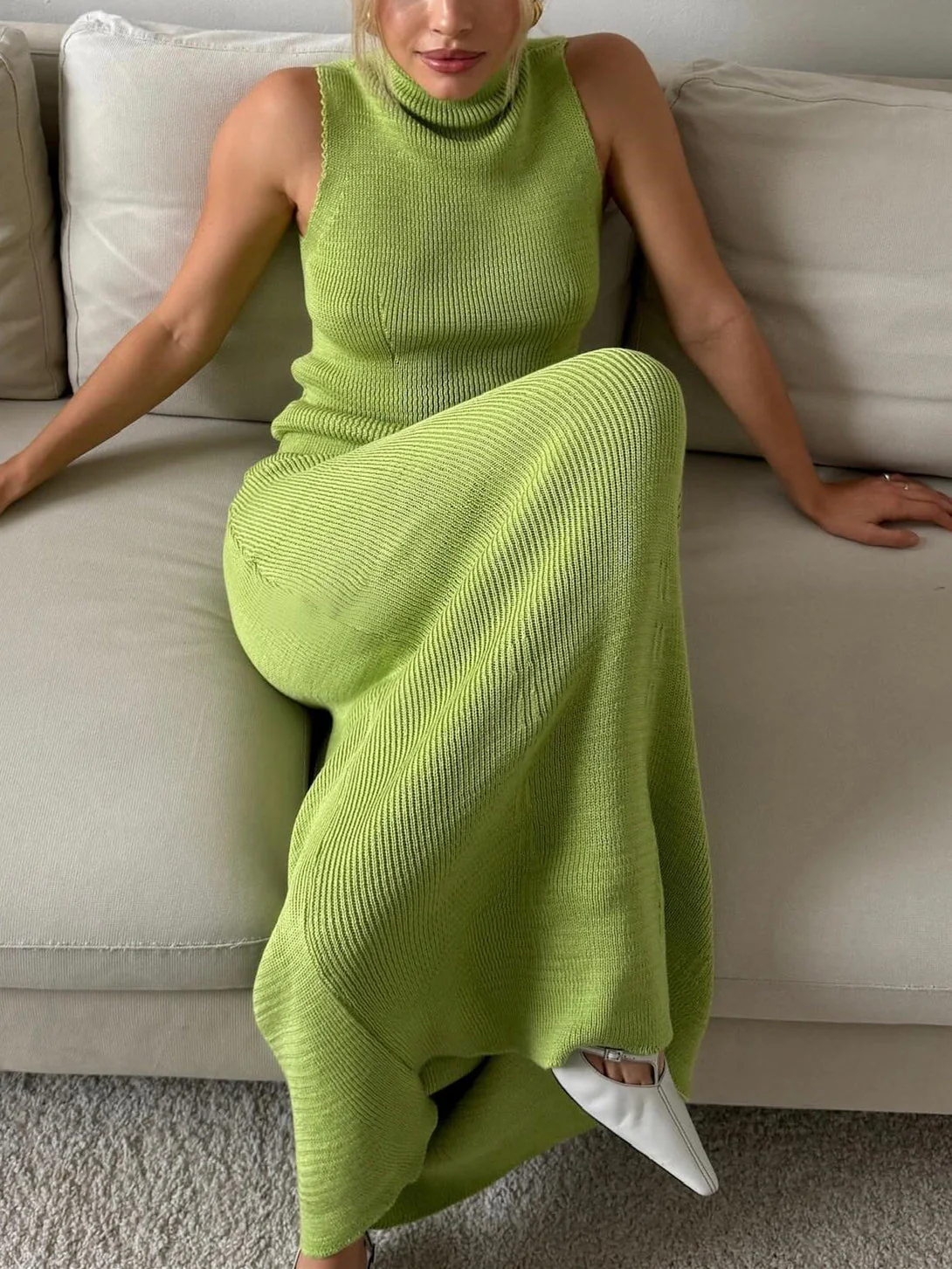 Karina Turtleneck Skirt Set - Image 7