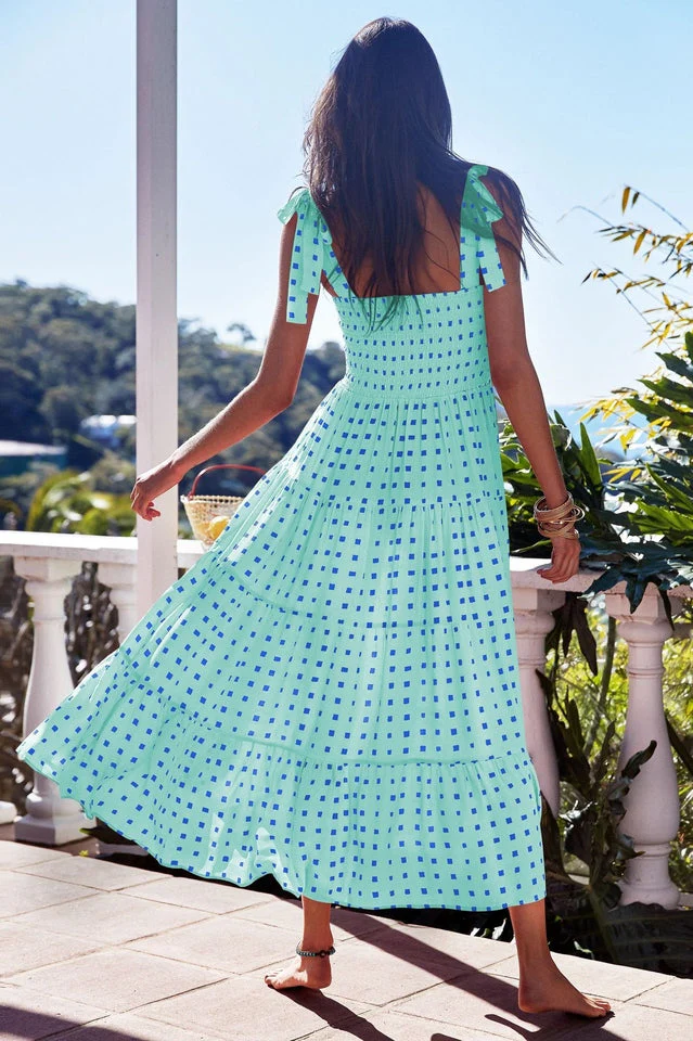 Katie Smocked Maxi Dress - Image 13