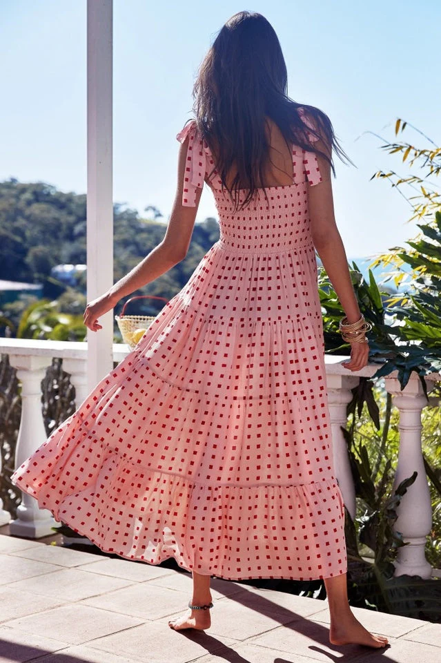 Katie Smocked Maxi Dress - Image 6