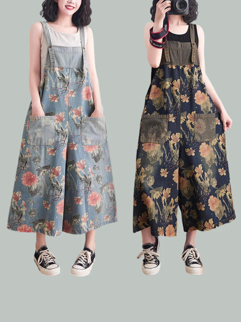 Keep Your Dream Beautiful Denim Dungarees - Image 5