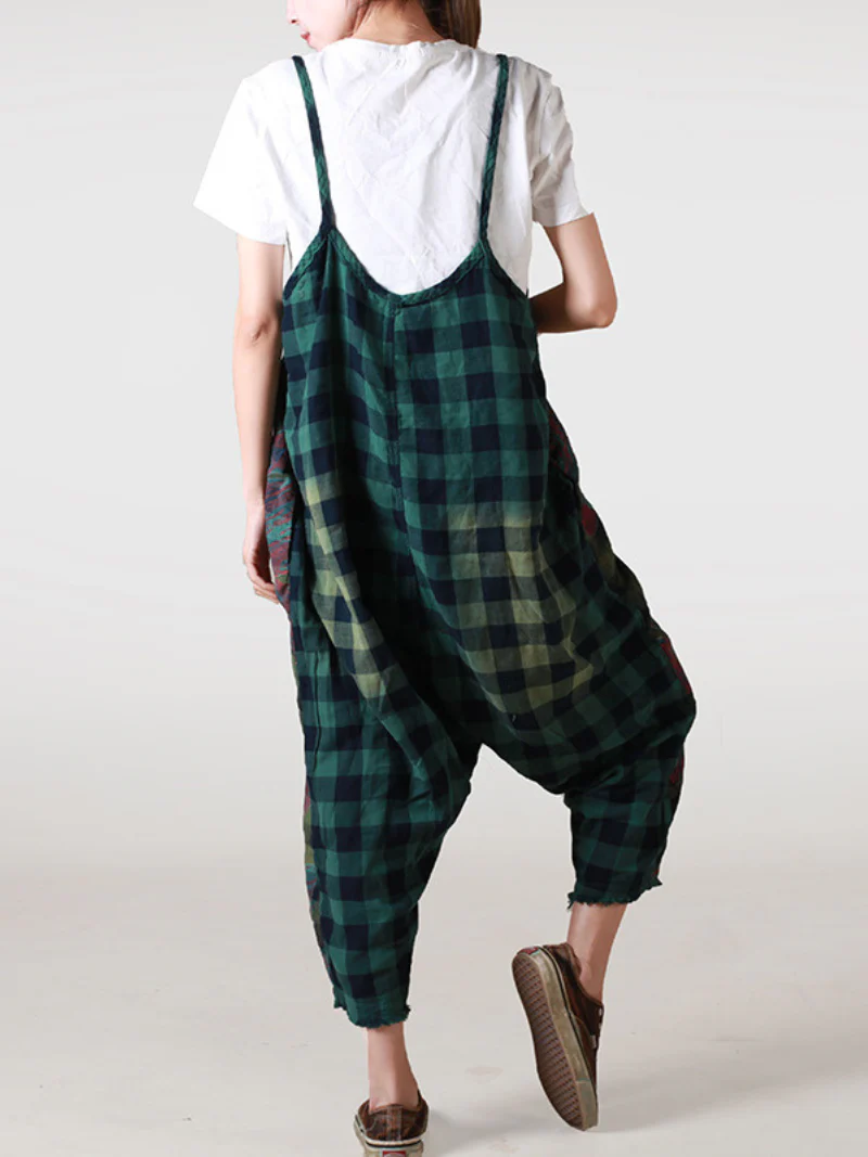 Keep Your Dream Save Cotton Loose Jumpsuit - Image 2