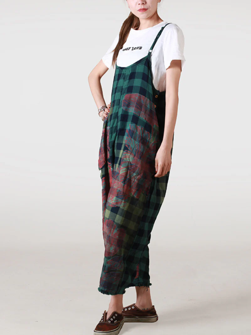 Keep Your Dream Save Cotton Loose Jumpsuit - Image 3