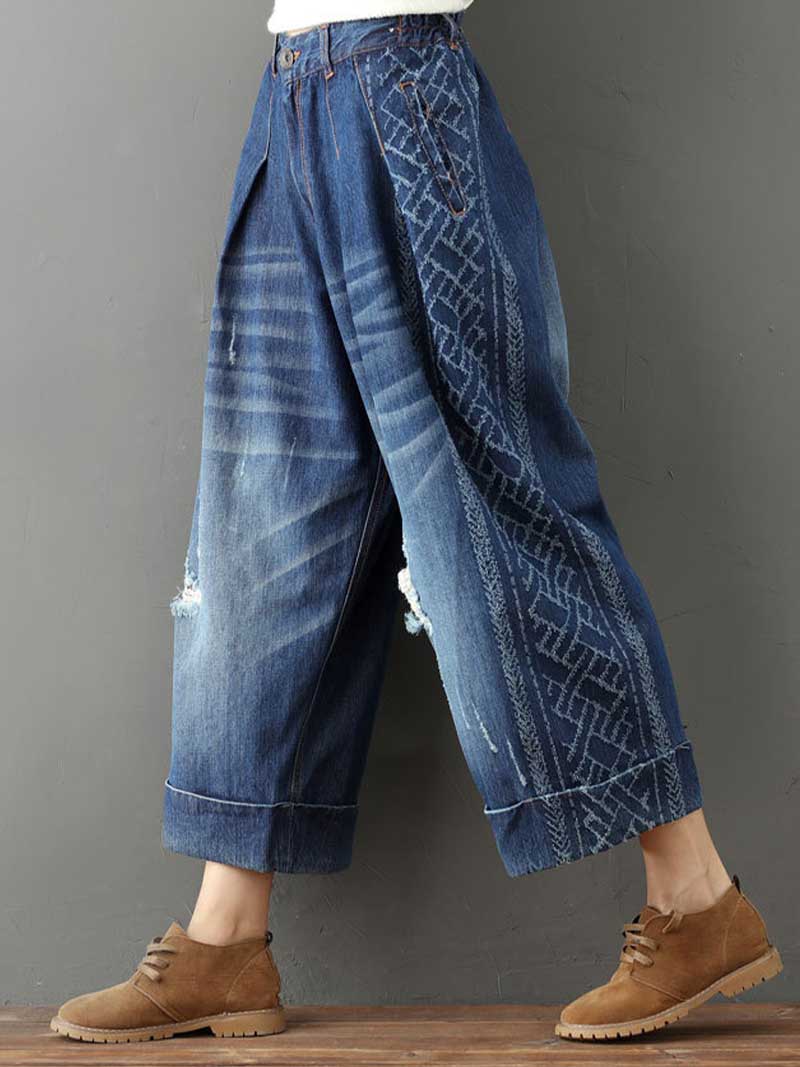 Keep your Hands Patch Casual Pant - Image 4