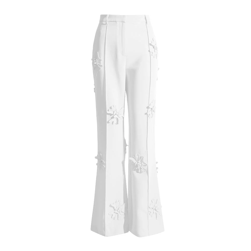 HOTARU FLowER DECORATED PANTS and Blazer SET - Image 14