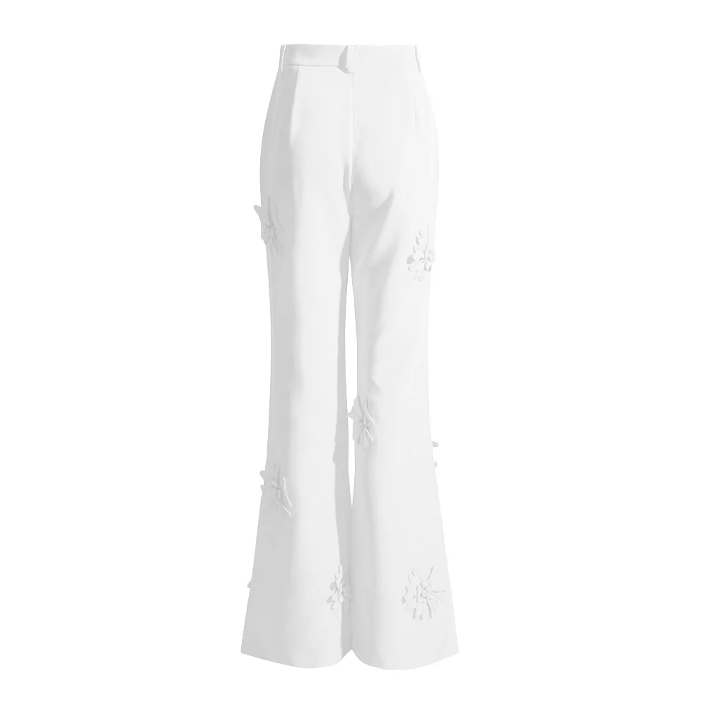 HOTARU FLowER DECORATED PANTS and Blazer SET - Image 15