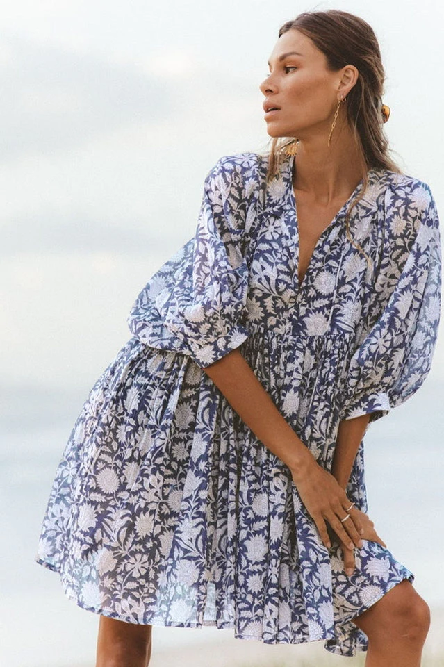 Kyra Mini Boho Dress - Image 21