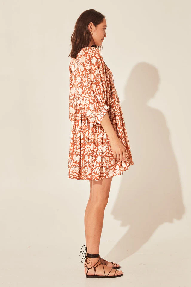 Kyra Mini Boho Dress - Image 25