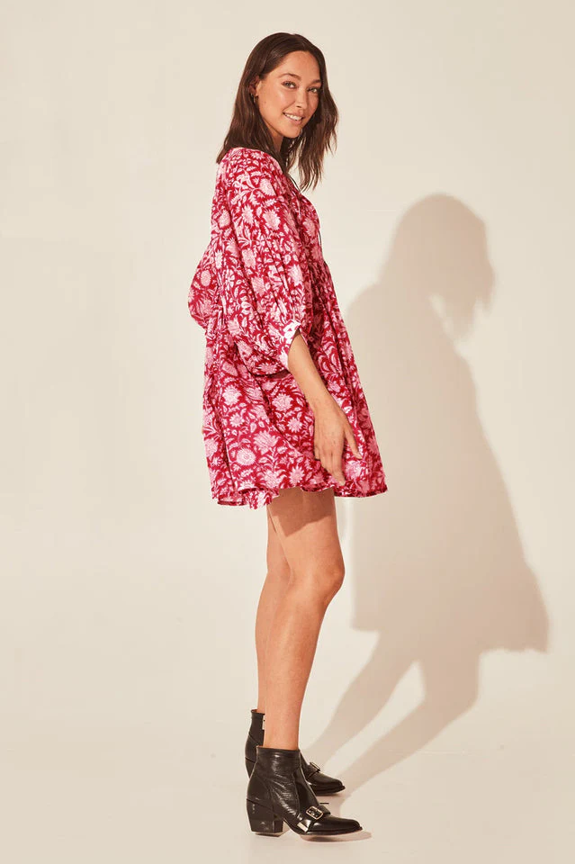 Kyra Mini Boho Dress - Image 3