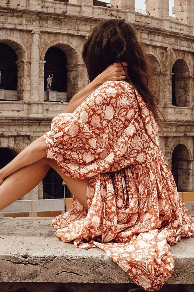 Kyra Mini Boho Dress - Image 31