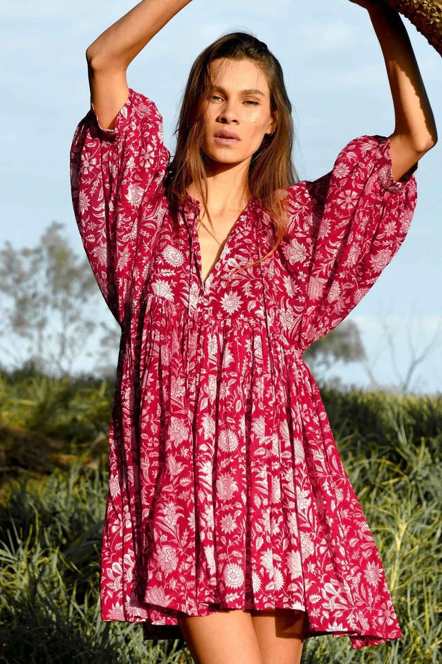 Kyra Mini Boho Dress - Image 4