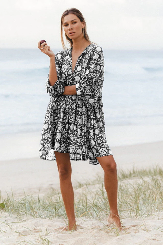 Kyra Mini Boho Dress - Image 71