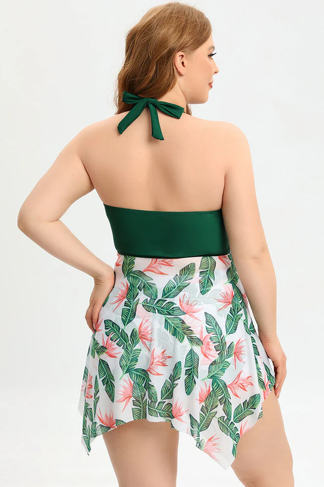 (L-5XL) Plus Size Tankini Swimsuit - Image 6