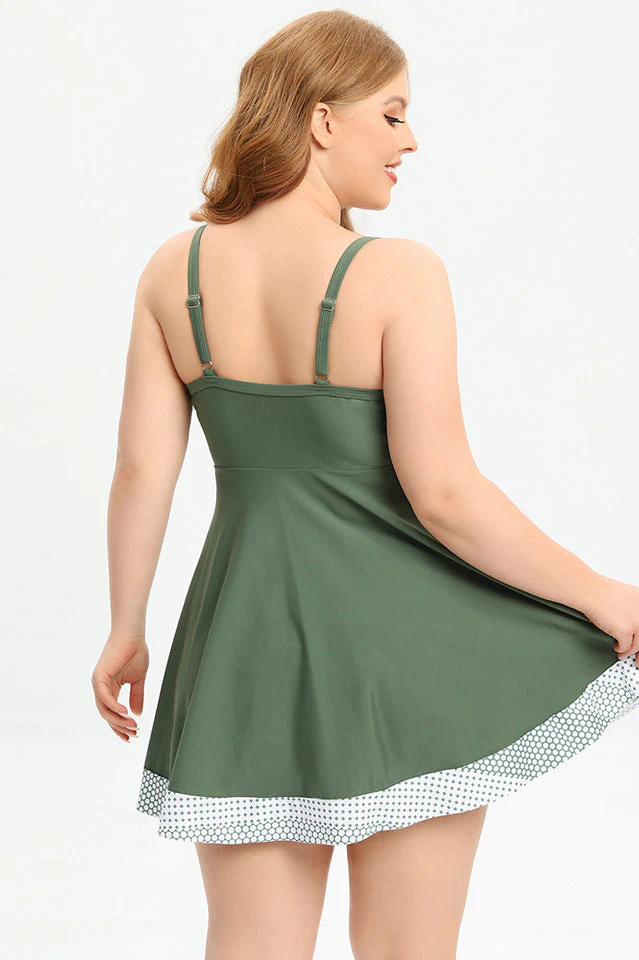 (L-5XL) Plus Size Tankini Swimsuit - Image 4