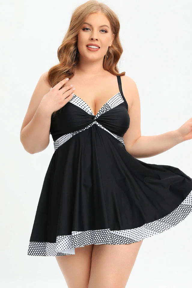 (L-5XL) Plus Size Tankini Swimsuit - Image 5