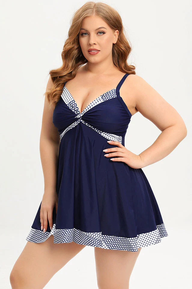 (L-5XL) Plus Size Tankini Swimsuit - Image 7