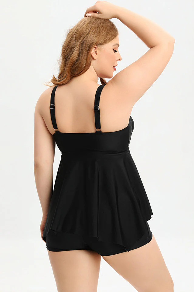 (L-5XL) Plus Size Tankini Swimsuit - Image 6