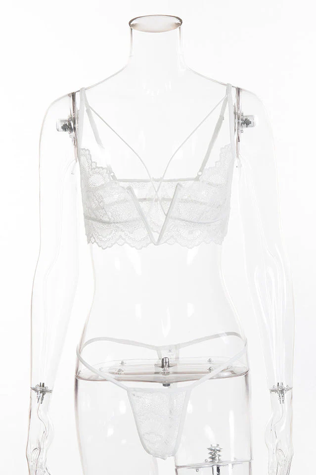 Lace Halter Sexy Lingerie Set - Image 16