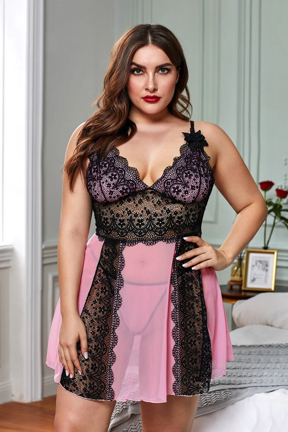 Lace Nightdress Babydoll - Image 10