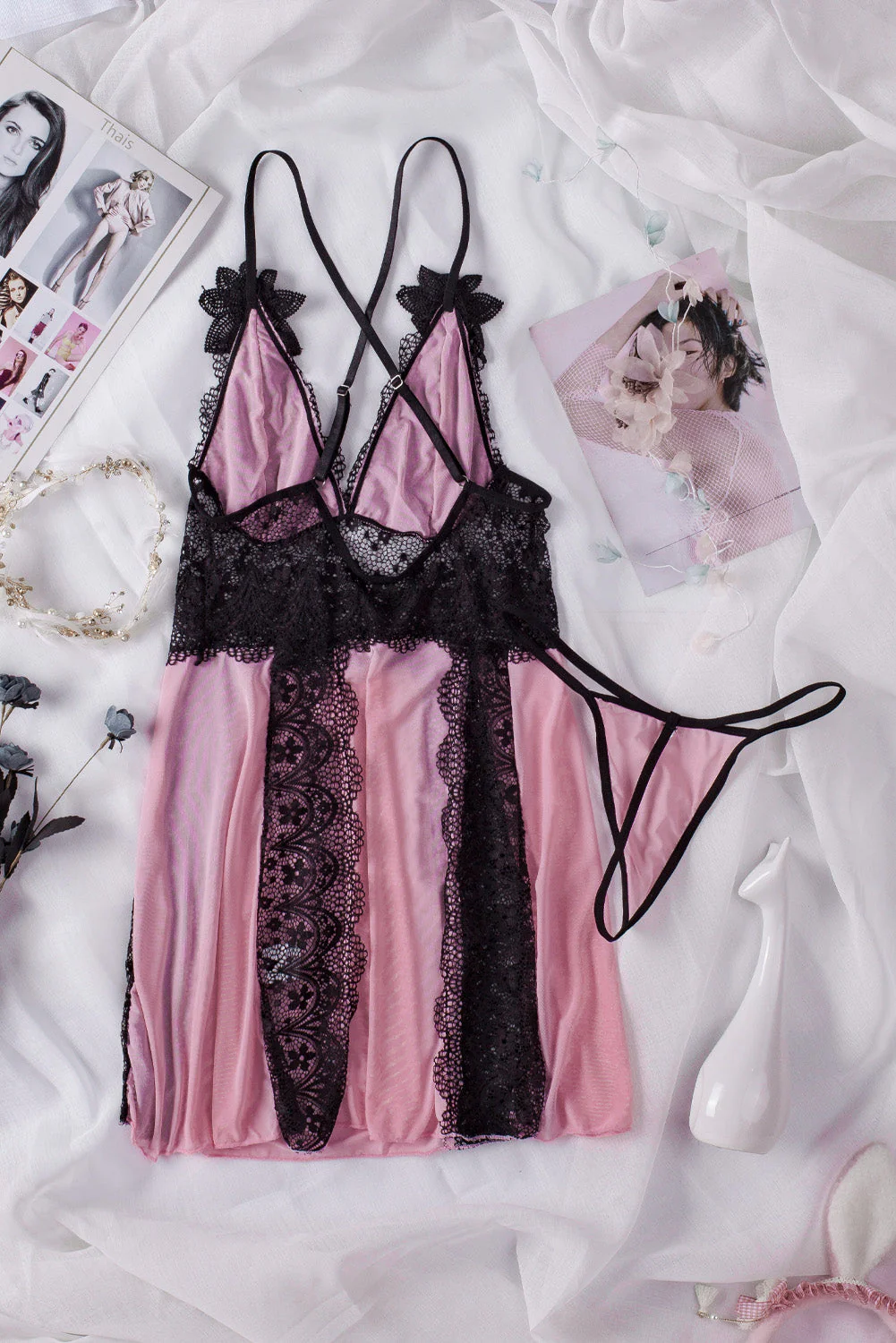 Lace Nightdress Babydoll - Image 16