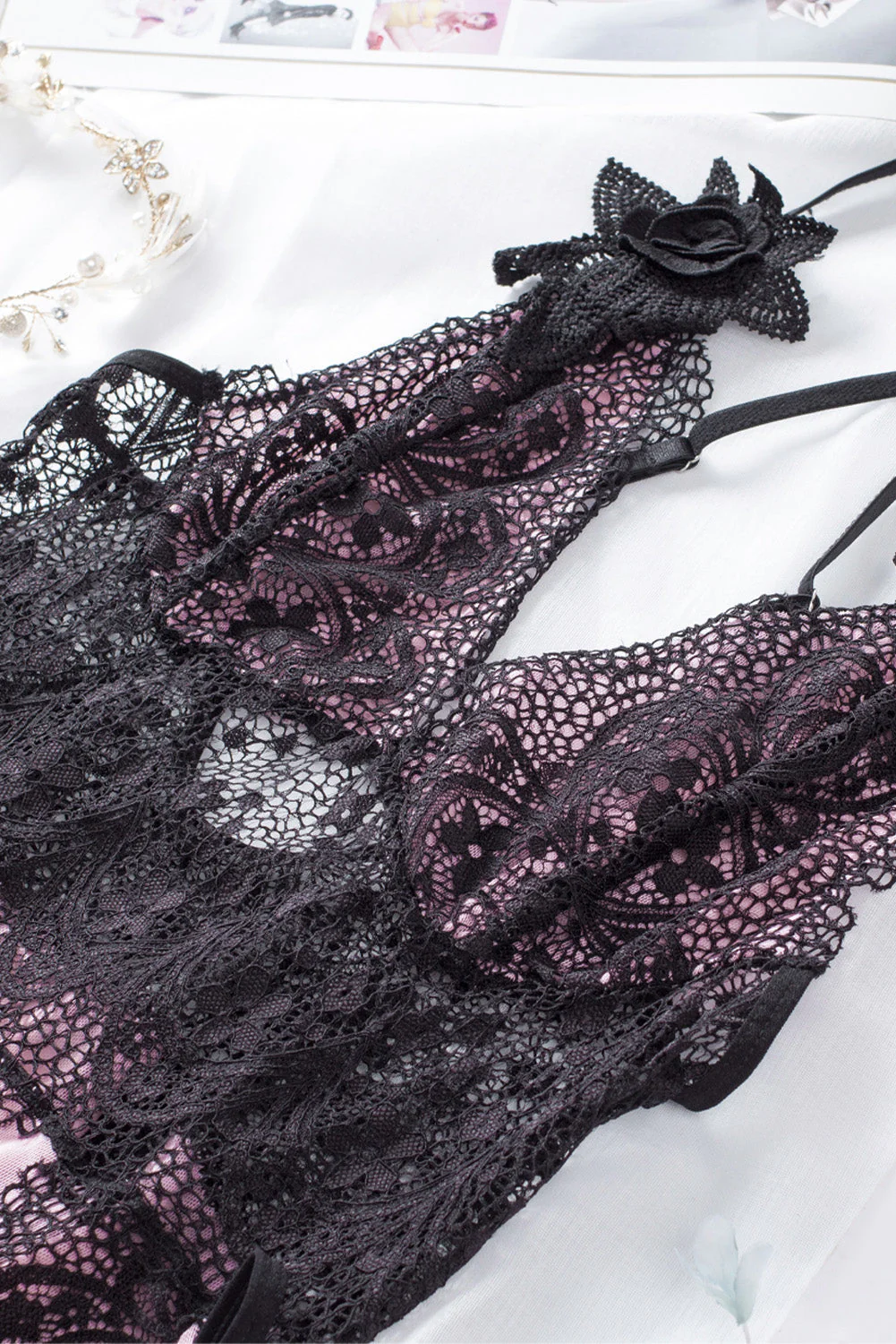 Lace Nightdress Babydoll - Image 30