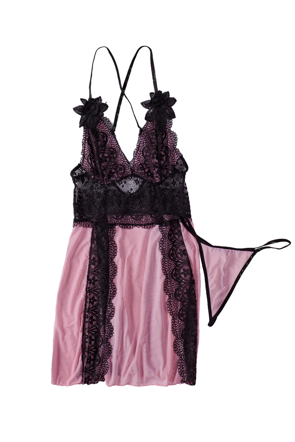 Lace Nightdress Babydoll - Image 42