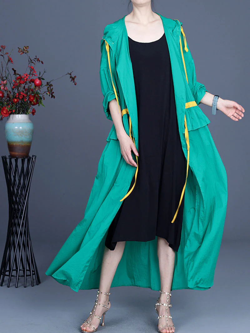 Lasted So Long Hooded Dress - Image 10