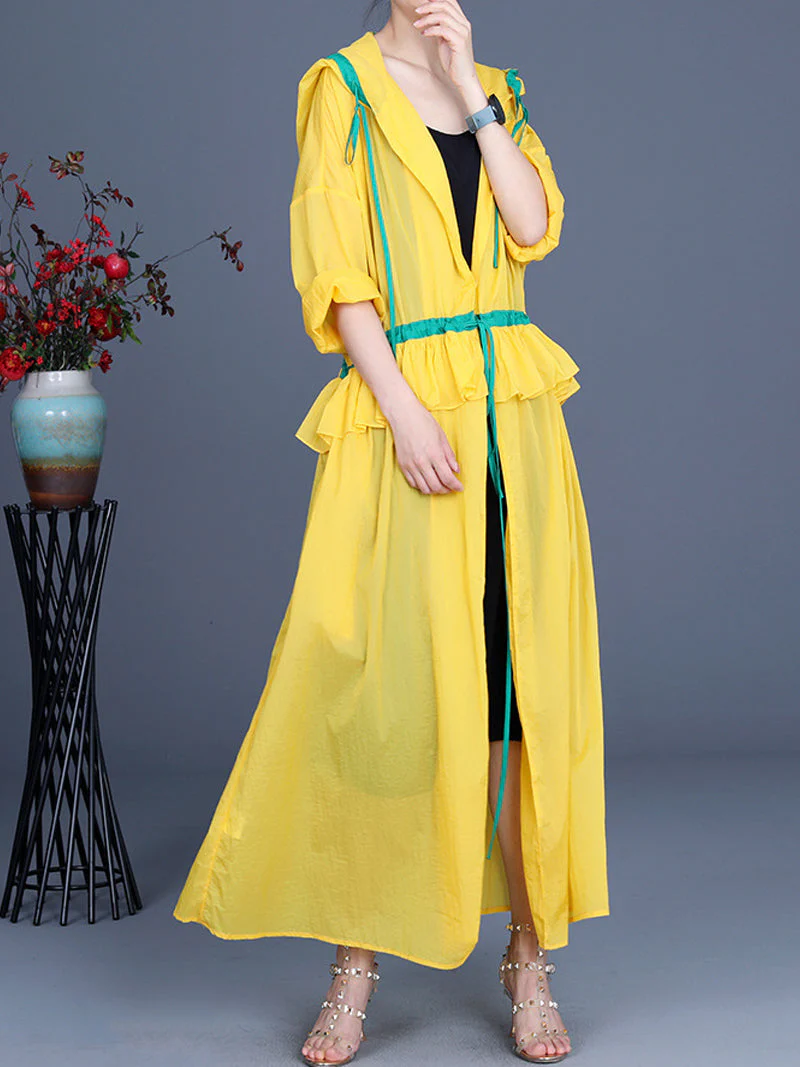 Lasted So Long Hooded Dress - Image 11