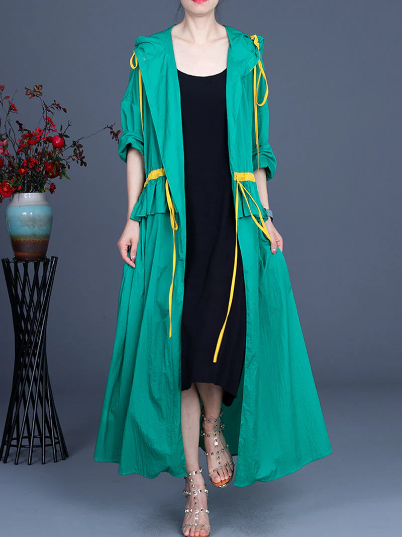 Lasted So Long Hooded Dress - Image 2