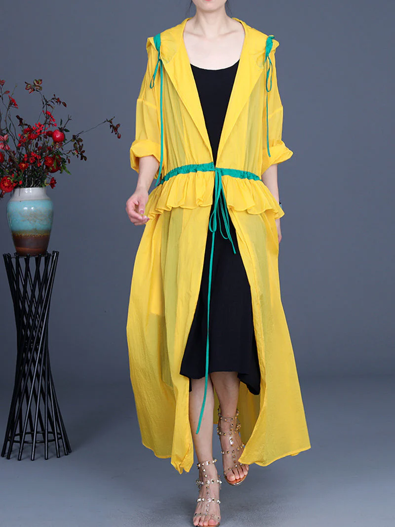 Lasted So Long Hooded Dress - Image 3