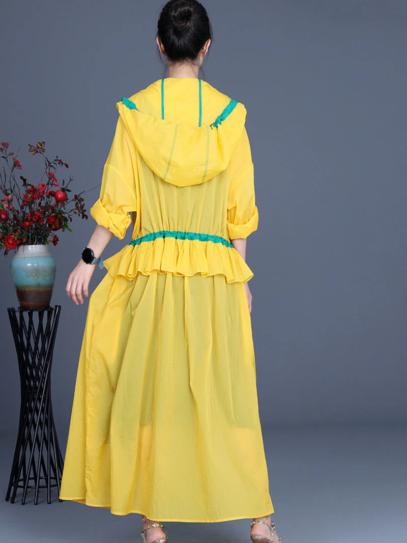 Lasted So Long Hooded Dress - Image 6