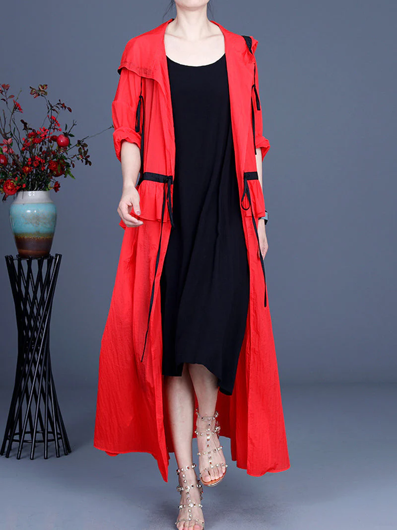 Lasted So Long Hooded Dress - Image 9