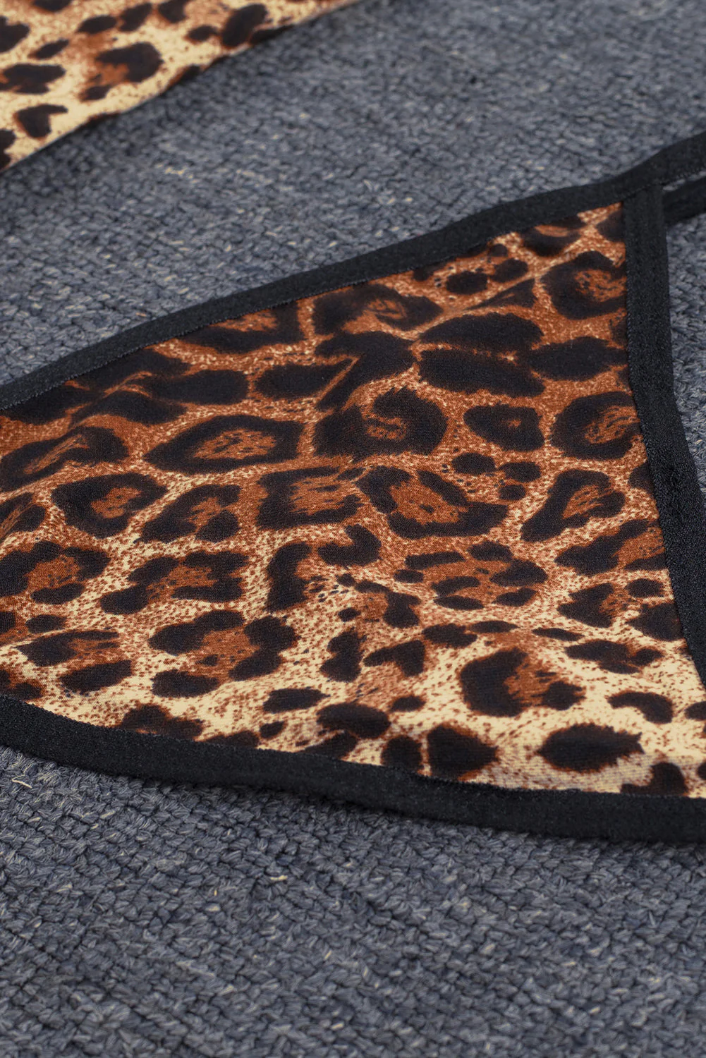 Leopard Animal Print Babydoll Lingerie Dress - Image 13